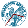 Programming Republic of Perl camel with clock hacked on top